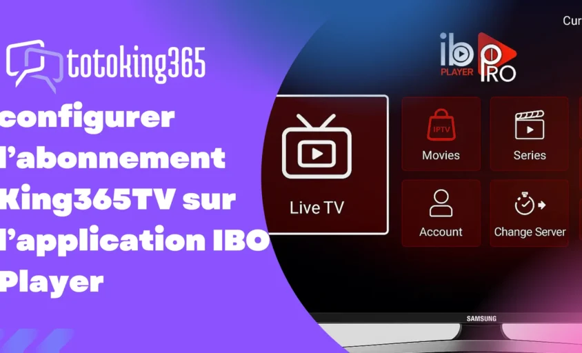 King365TV sur IBO Player